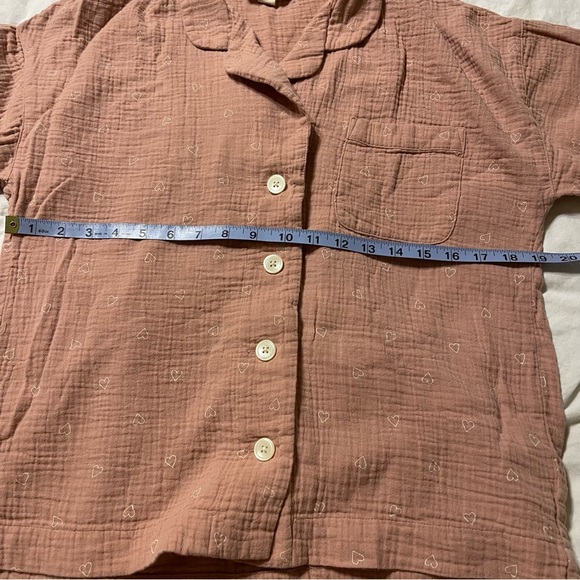 Madewell Lightestspun Oversized Blouse in‎ Open Hearts - Picture 8 of 10